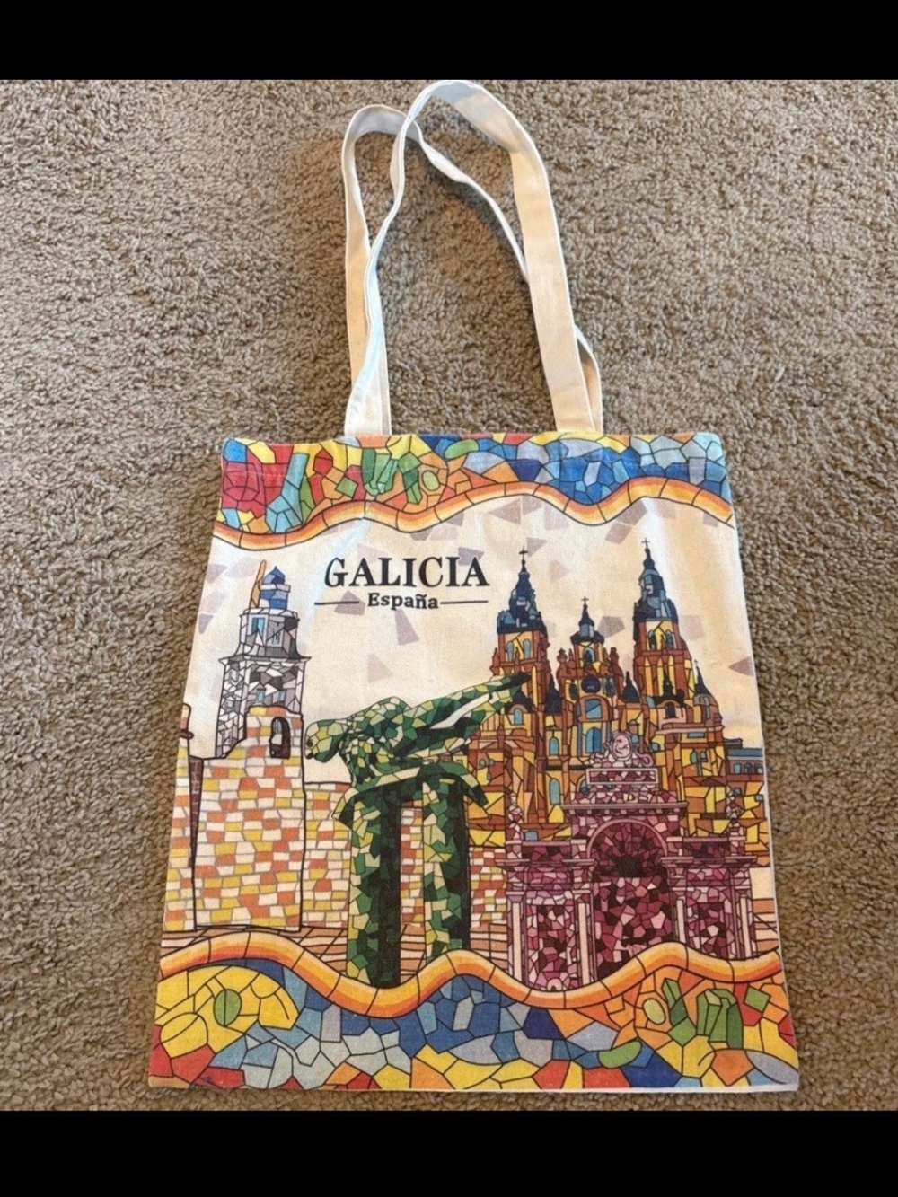GALICIA Colorful Tote Bag